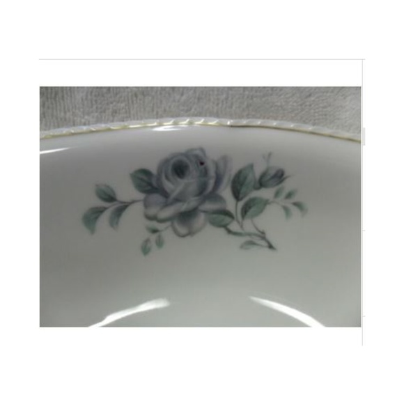 Royal Tettau Damask Rose Oval Serving Dish Germany - Picture 5 of 8